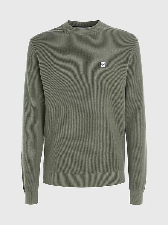 Embro Badge svetr Zelená barva Muži