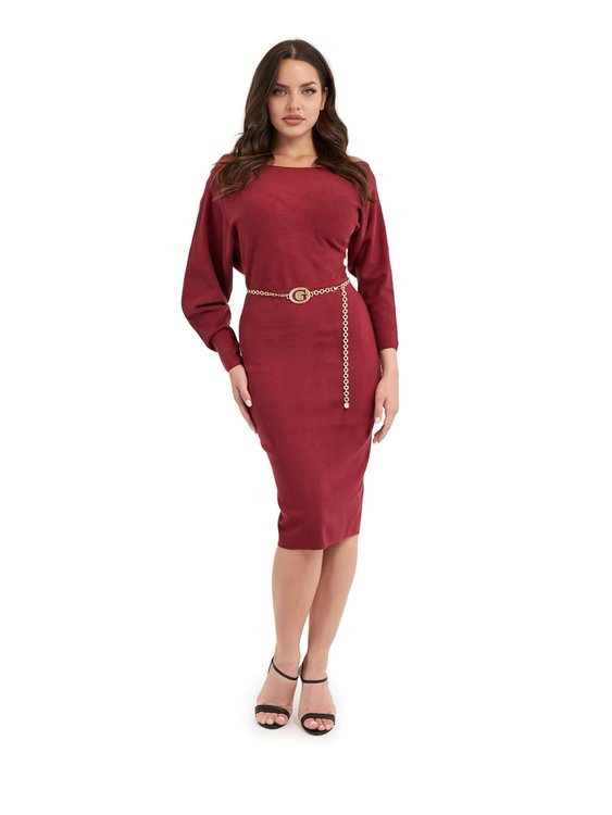 GUESS – W4RK06Z2YJ2-G580 ŠATY L/S