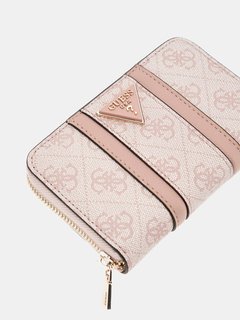 Luxusní Noreen střední peněženka, Růžová barva, T/U