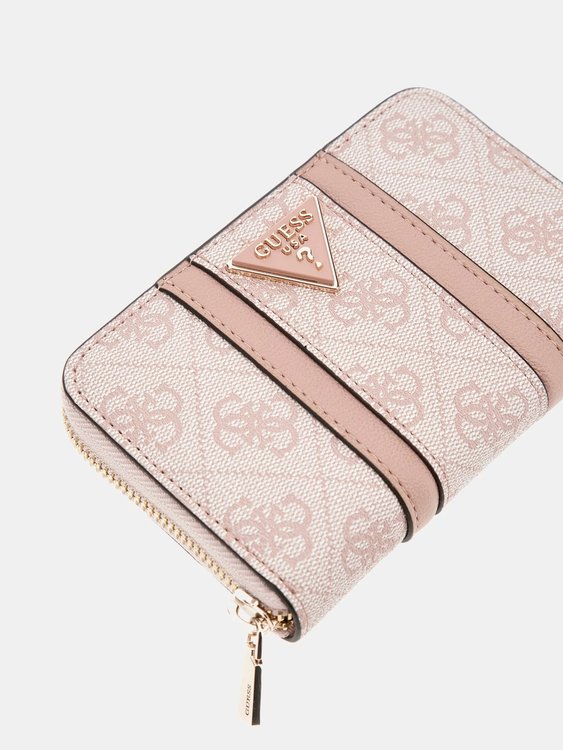 Luxusní Noreen střední peněženka, Růžová barva, T/U