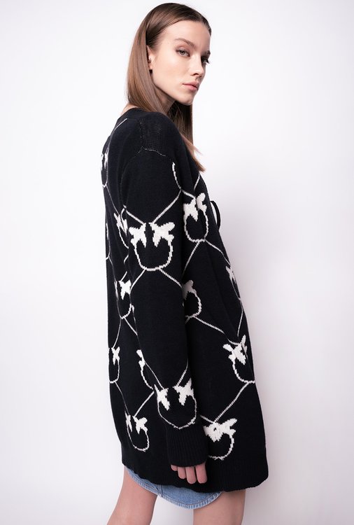 Černá barva, Monogram Jacquard svetr