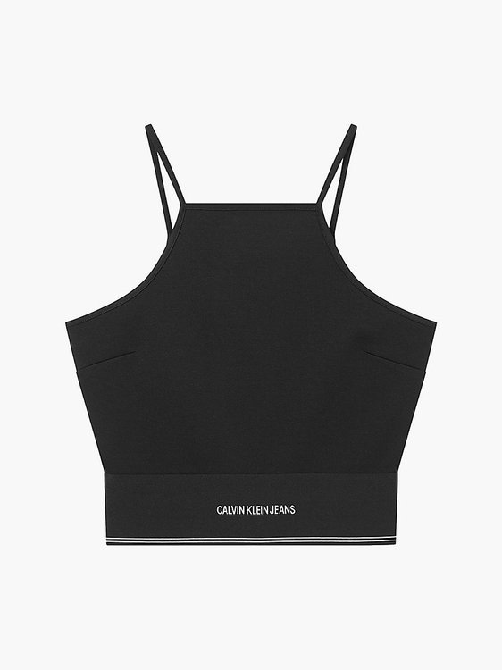 Jersey top Černá barva Ženy, Ženy