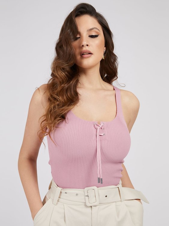 Módní Top, Růžová barva, 2021