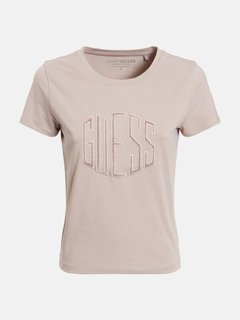 Front logo tričko Krémová barva Ženy