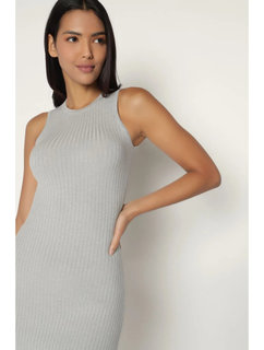 Luxusní Eve šaty, Šedá barva, XS, S, M