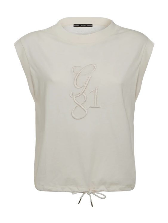 Luxusní Bridgette top, Bílá barva, XS, S, M, L