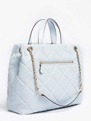 Cessily quilted kabelka – Guess, Modrá barva Ženy