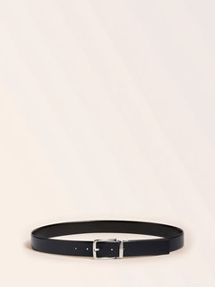 Reversible pásek Černá barva Muži