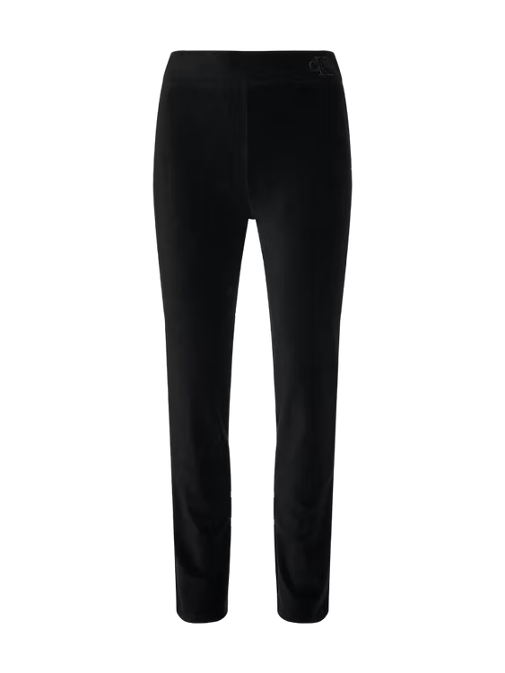 Luxusní Velvet tepláky, Černá barva, XS, S, M, L