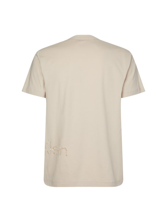 Calvin Klein – Flock triko, Bílá barva 1