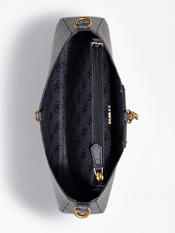 Luxusní Brenton kabelka, Šedá barva, T/U