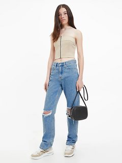 Sleek Camera crossbody Černá barva Ženy