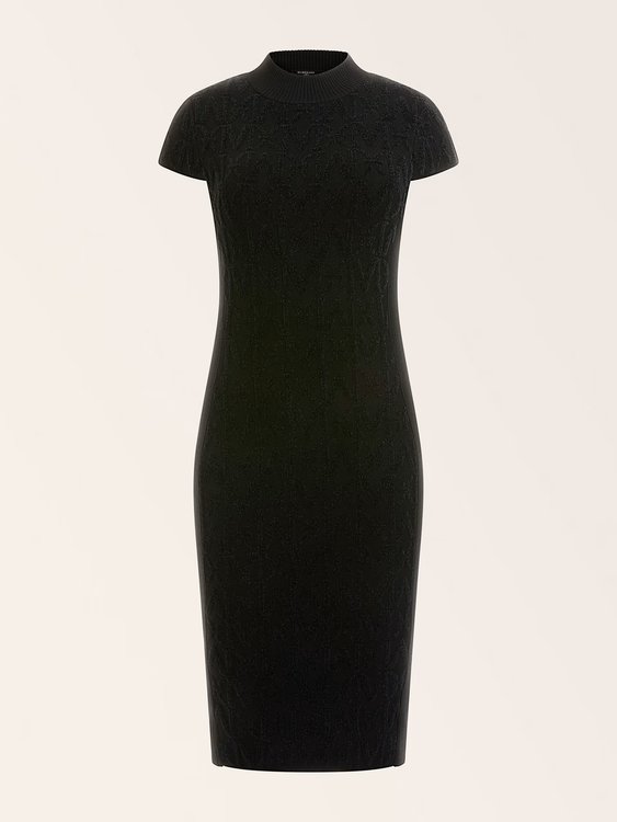 Luxusní Sibilla šaty, Černá barva