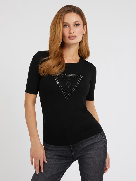 GUESS – Elora top, Černá barva