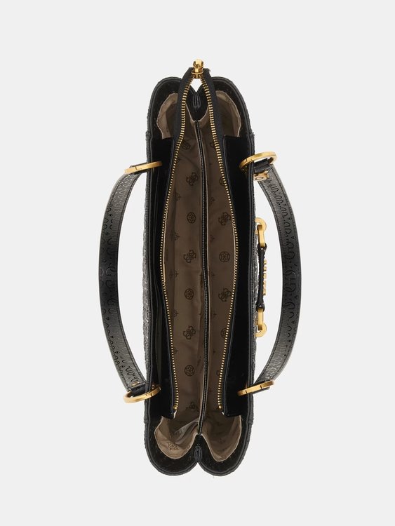 Módní Aveta kabelka, Černá barva, 2023