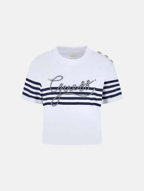 W4GI18K8FQ4-G011 TRIKO S/S Bílá barva Ženy