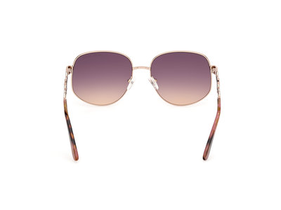 Luxusní Sluneční brýle, Hnědá, Růžové zlato barva