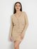 GUESS – Isabelle svetr propínací, Béžová barva