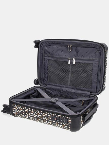 Módní Stark 18 in 8 kufr, Hnědá, Multi barva, 2024