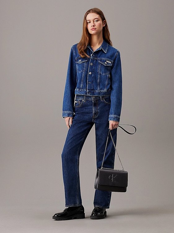 Sculpted crossbody – Calvin Klein Jeans, Černá barva Ženy