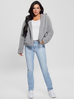 Luxusní Graffiti Daisy bunda, Šedá barva, XS, S, M, L