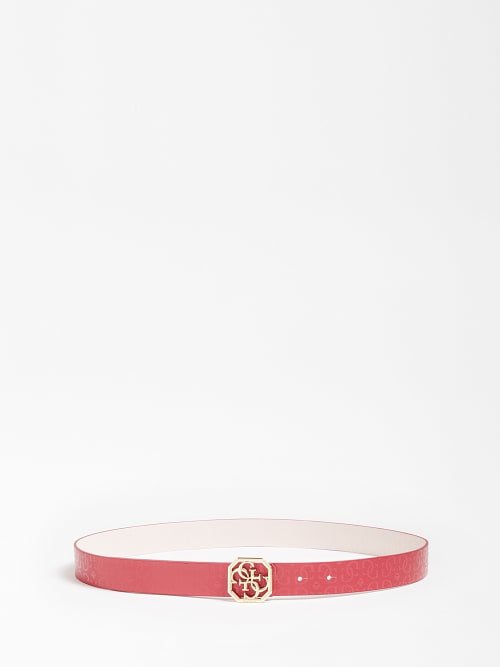 Luxusní Dilla pásek, Bílá, Červená, Zlatá barva, S, M, L