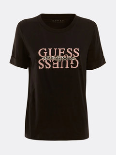 Guess, Černá barva Maider tričko
