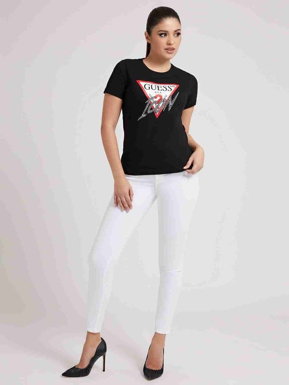 Černá barva, Icon logo tričko