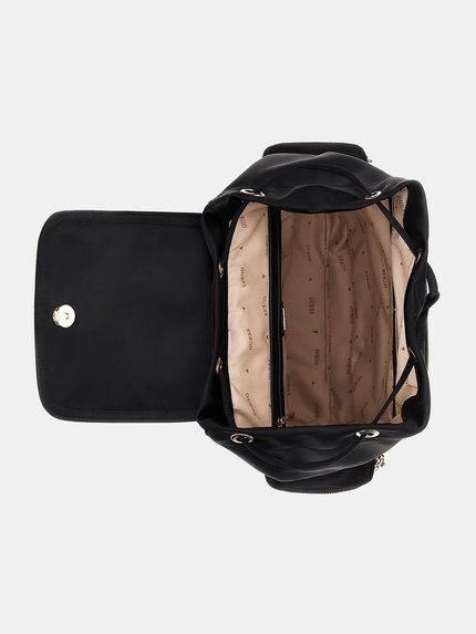 Módní Velina batoh, Černá barva, 2023