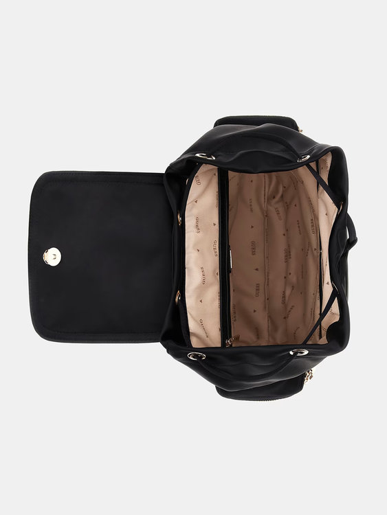 Módní Velina batoh, Černá barva, 2023