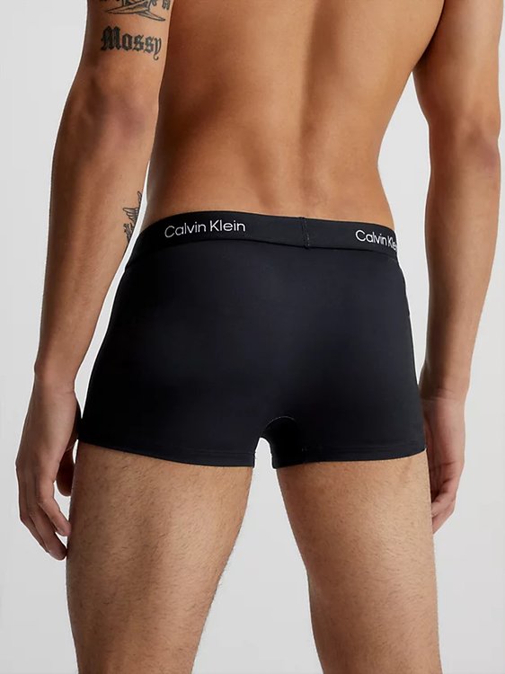 Módní 1996 Micro boxery 3ks, Černá, Červená barva, 2023