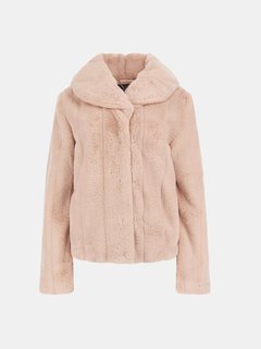 Luxusní New Sophy kožich, Růžová barva, XS, S, M, L