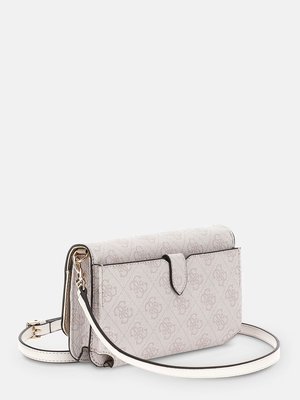Noelle crossbody – GUESS, Bílá barva Ženy