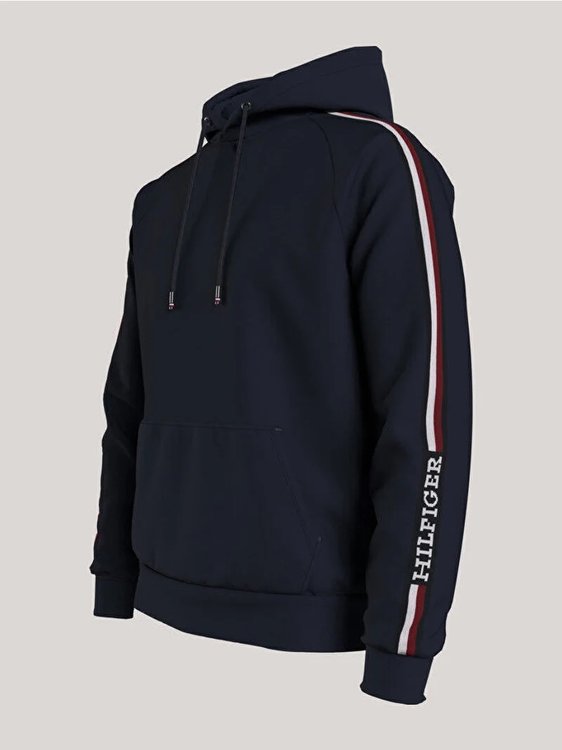 Global Stripe mikina – Tommy Hilfiger, Modrá barva Muži