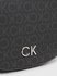 Luxusní CK Daily Saddle crossbody, Černá barva, OS