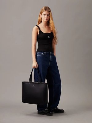 Minimal Monogram Slim kabelka – Calvin Klein Jeans, Černá barva Ženy