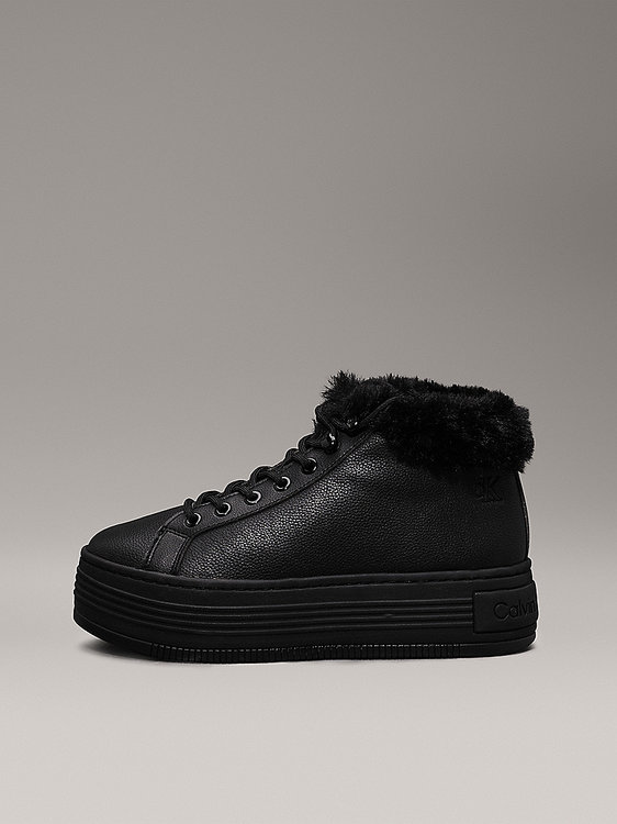 Calvin Klein Jeans, Černá barva YW0YW01590-0GJ tenisky