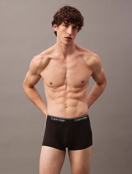 Módní Micro Stretch boxery 3ks, Bílá, Černá, Červená barva, 2024