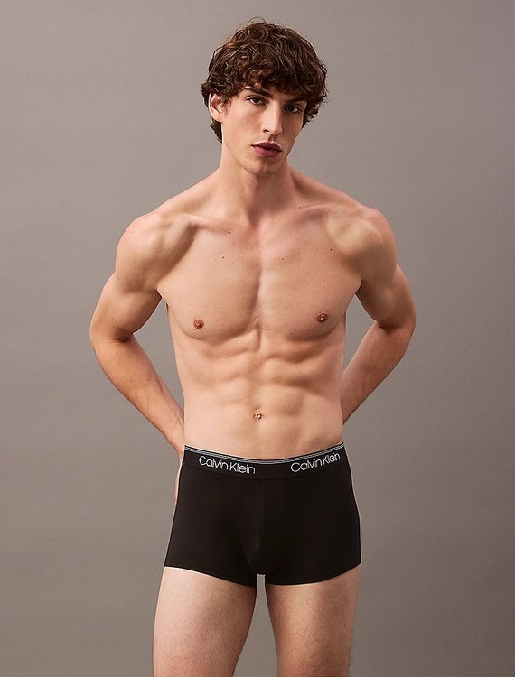 Módní Micro Stretch boxery 3ks, Bílá, Černá, Červená barva, 2024