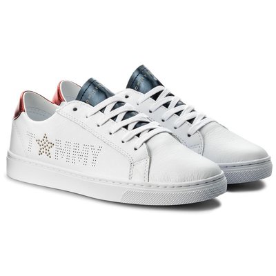 Tommy Hilfiger – TH Star Sneakers, Bílá barva