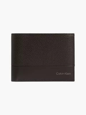 Calvin Klein Jeans – Bifold peněženka, Hnědá barva