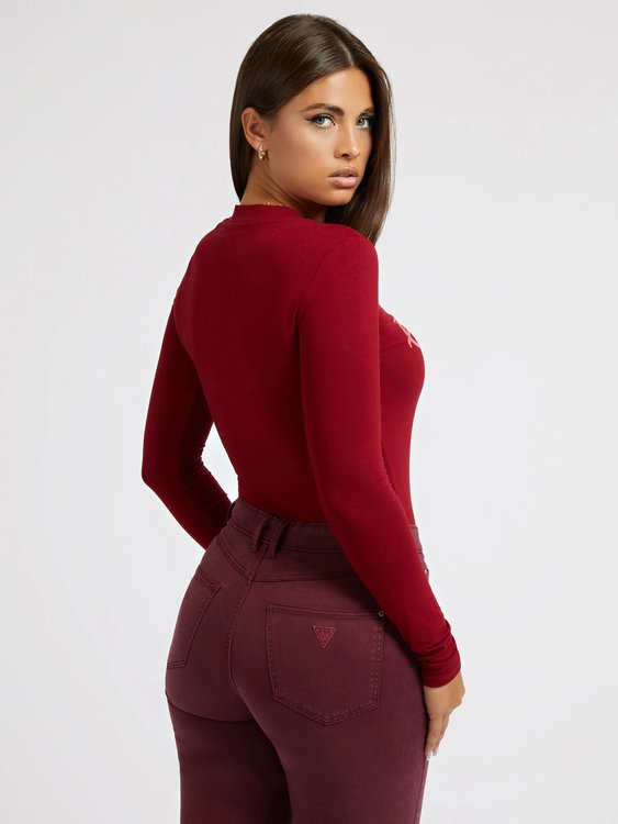 Alexandra body – Guess, Červená barva Ženy