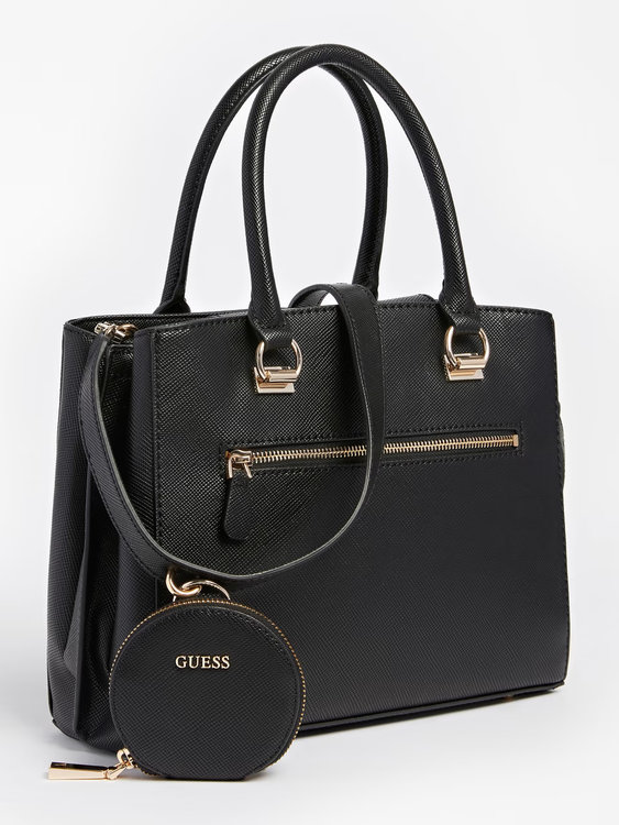 HWEVG873706-BLA STŘEDNÍ KABELKA – GUESS Ženy