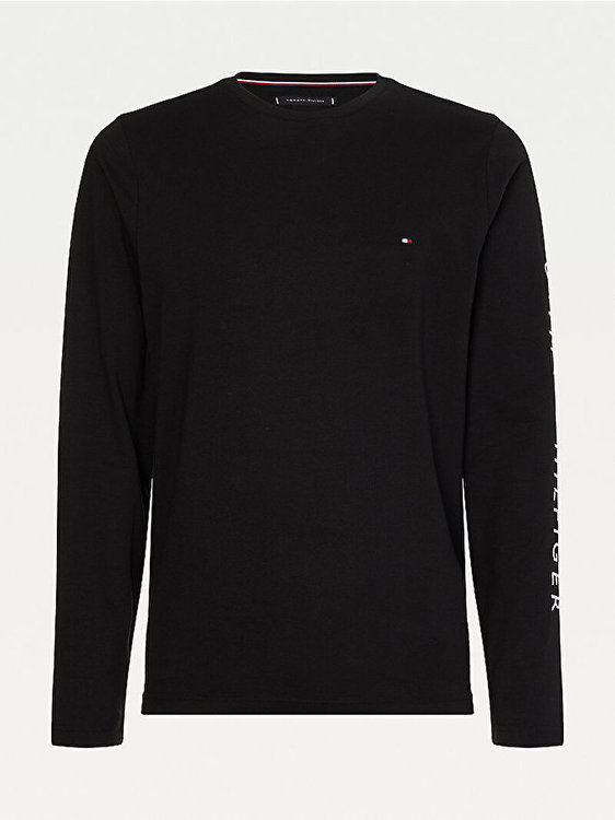 Luxusní Tommy Logo triko, Černá barva, M, L, XL, XXL