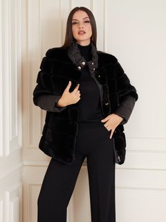 Vicky Puffer bunda Černá barva Ženy