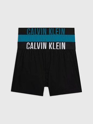 Calvin Klein Underwear – Intense Power trenky 2ks, Černá, Zelená barva