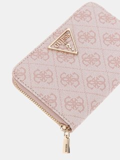 Luxusní Laurel střední peněženka, Růžová barva, T/U