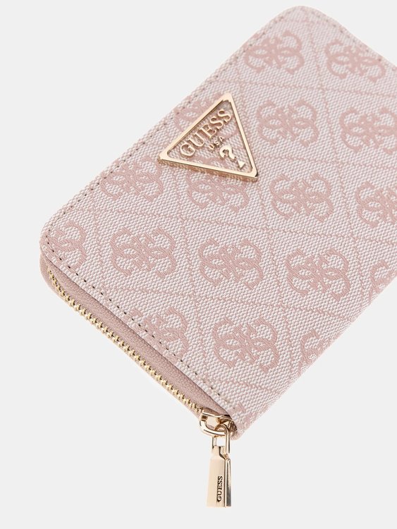 Luxusní Laurel střední peněženka, Růžová barva, T/U