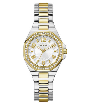GUESS – Contessa hodinky, Stříbrná, Zlatá barva