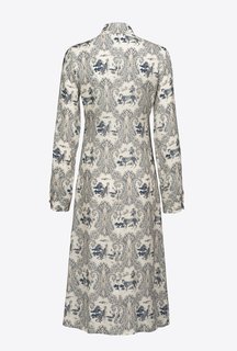 Printed šaty – Pinko, Bílá, Modrá barva Ženy, Ženy